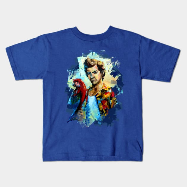 Ace Ventura Kids T-Shirt by Oxy’s art